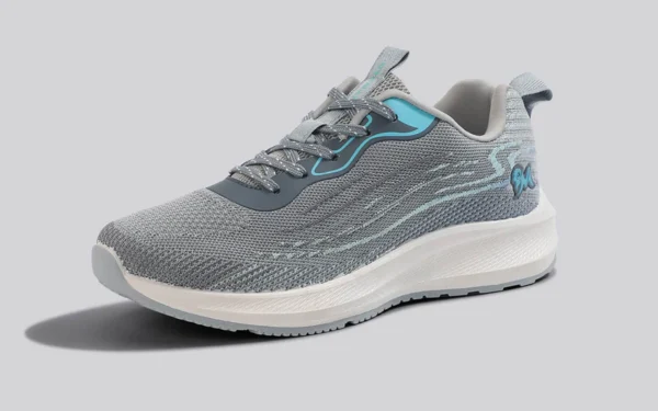 Trendy Casuals : Grey-Aqua Blue - Image 4